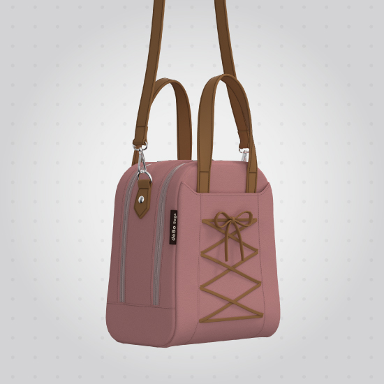 交錯女用斜背包