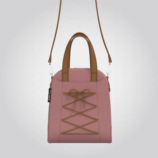 交錯女用斜背包
