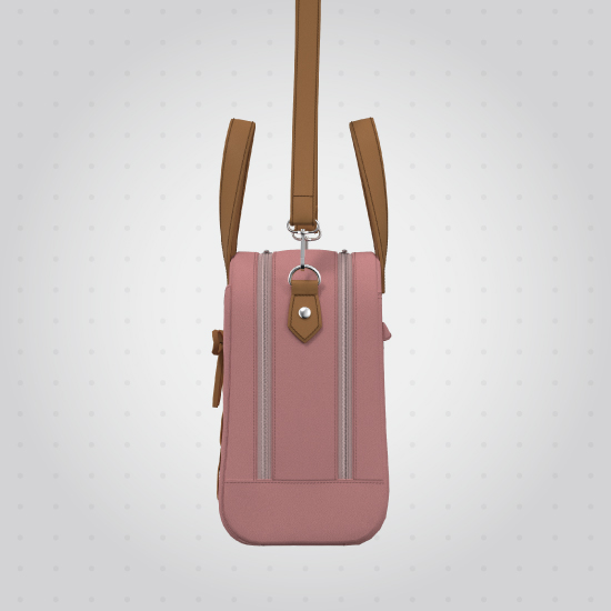 交錯女用斜背包