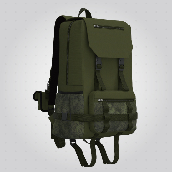 組合運動後背包